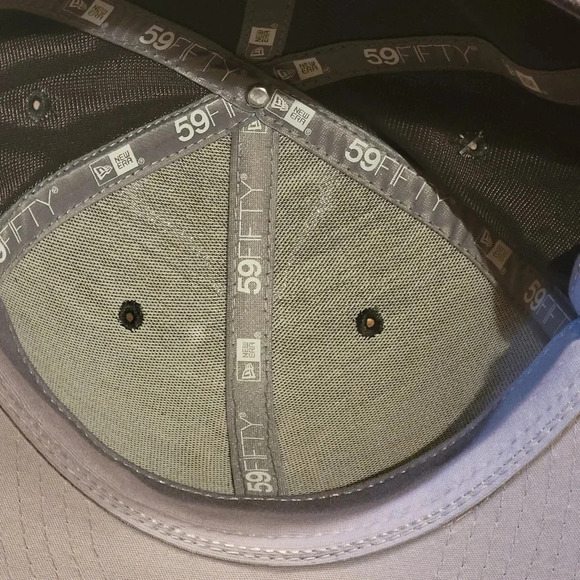 New Era 5950 New York Yankees Derek Jeter Mother's Day Hat Fitted Sz 7 3/8 - Picture 9 of 12